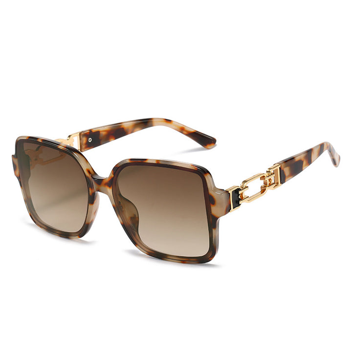 Ladies stylish square sunglasses with luxurious hinge design Bowlift