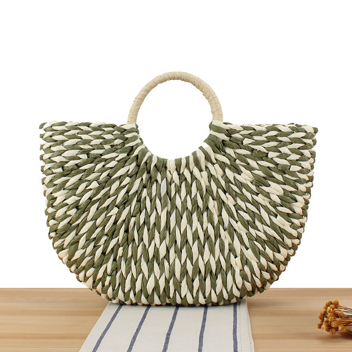 Fashionable basket bag with sophisticated design Bowlift