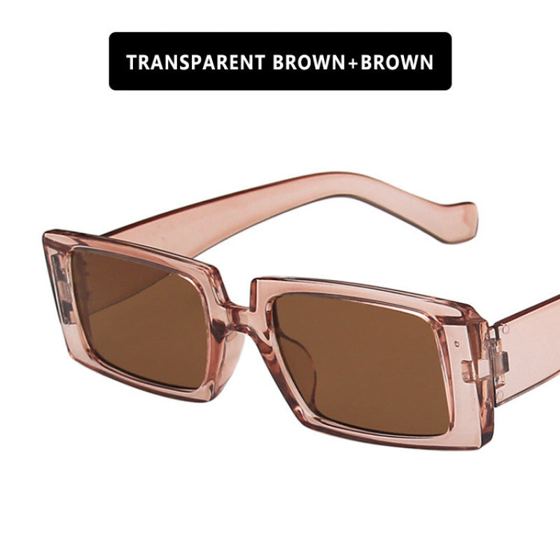 Ladies fashionable square sunglasses in elegant retro style Bowlift