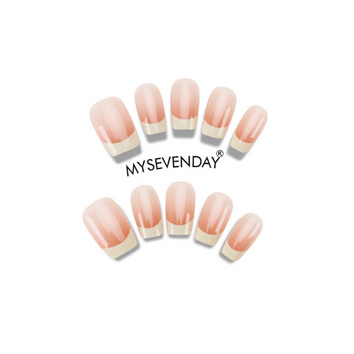 French Tip Nail Set Bowlift