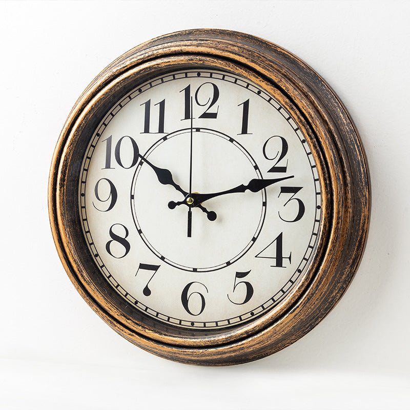 BowLift | WoodEra - Timeless Brown Wall Clock