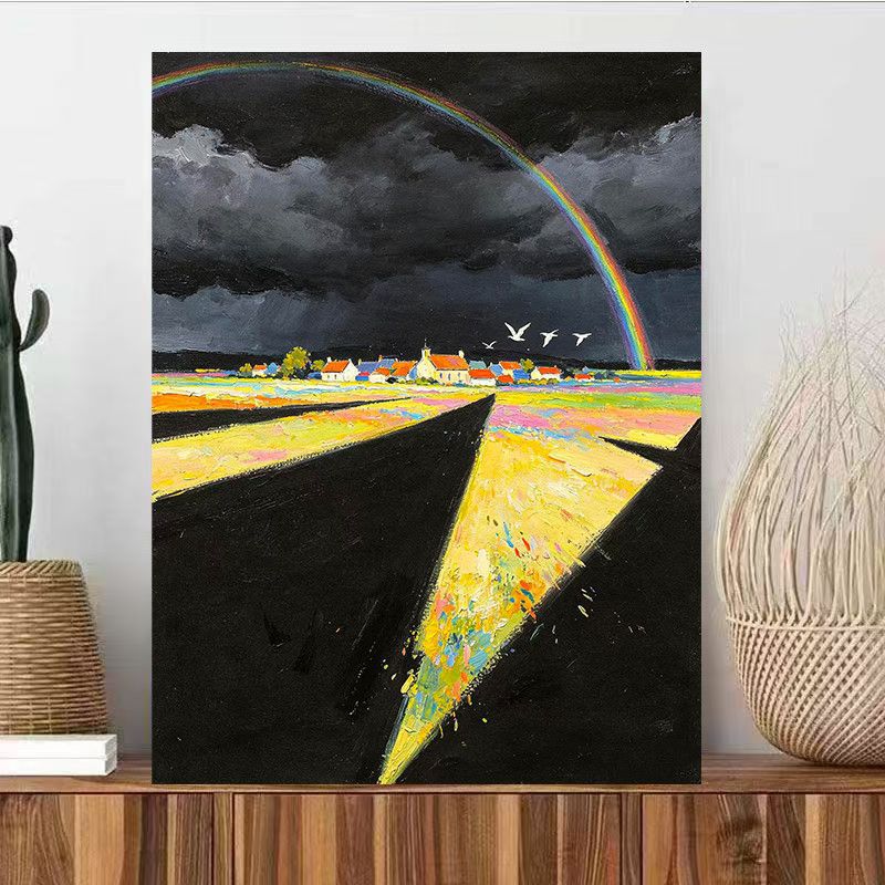 Landscape Inspired Abstract Wall Art Bowlift
