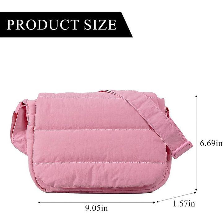 Multifunctional Padded Shoulder Bag Bowlift
