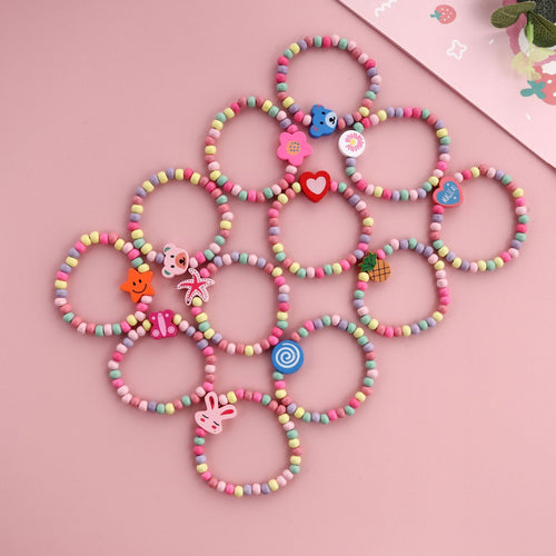 Playful Color Bead Bracelet Bowlift
