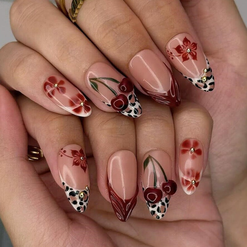 Elegant Decorative Press-On Nail Collection Bowlift