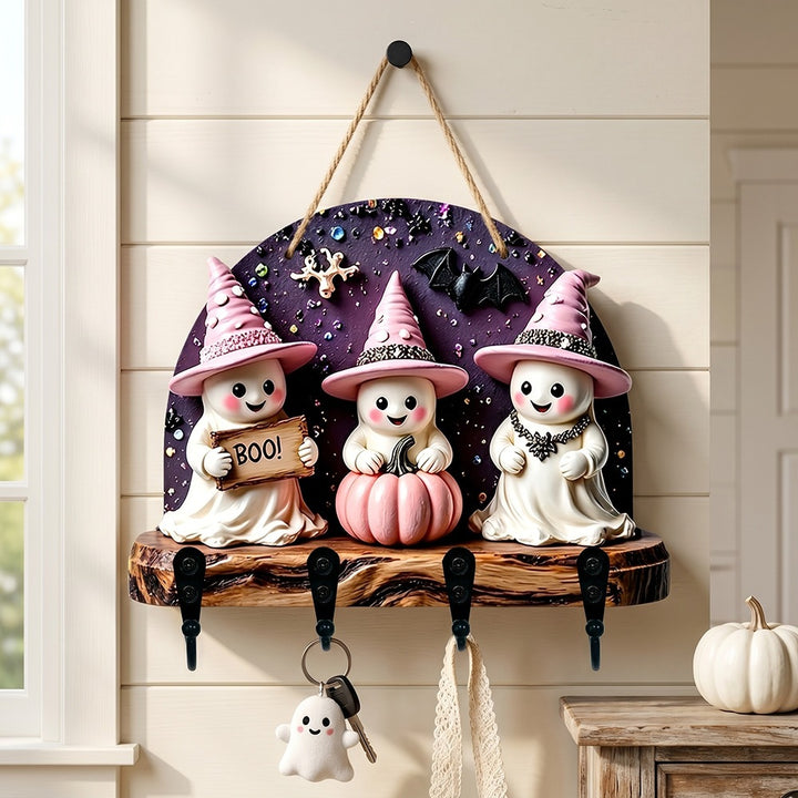 Halloween decorative figure with witch motifs Bowlift