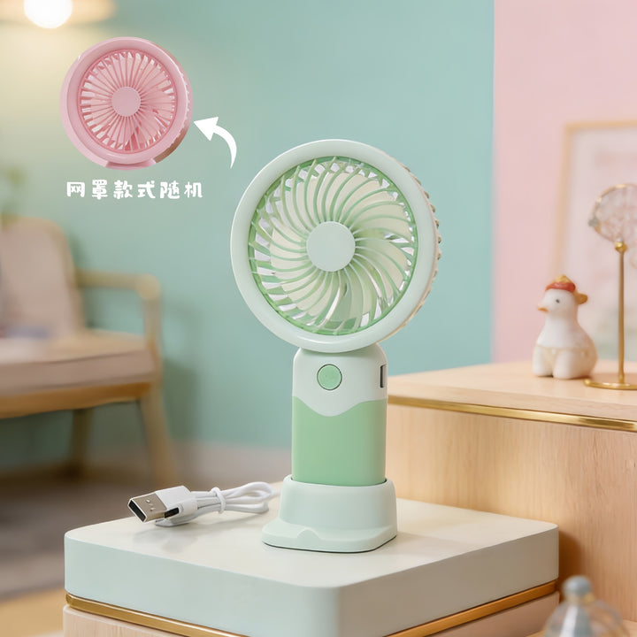 Portable Mini USB Hand Fan with Flexible Tilt Bowlift