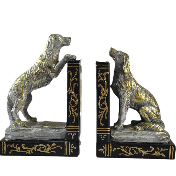 Decorative Dog Bookends