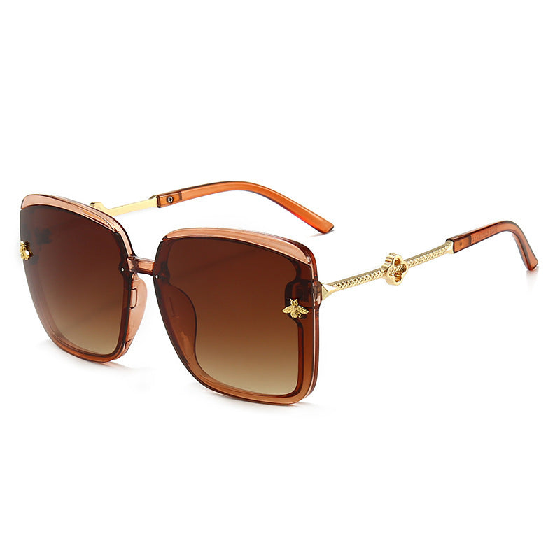 Luxe Oversized Square Frame Sunglasses Bowlift