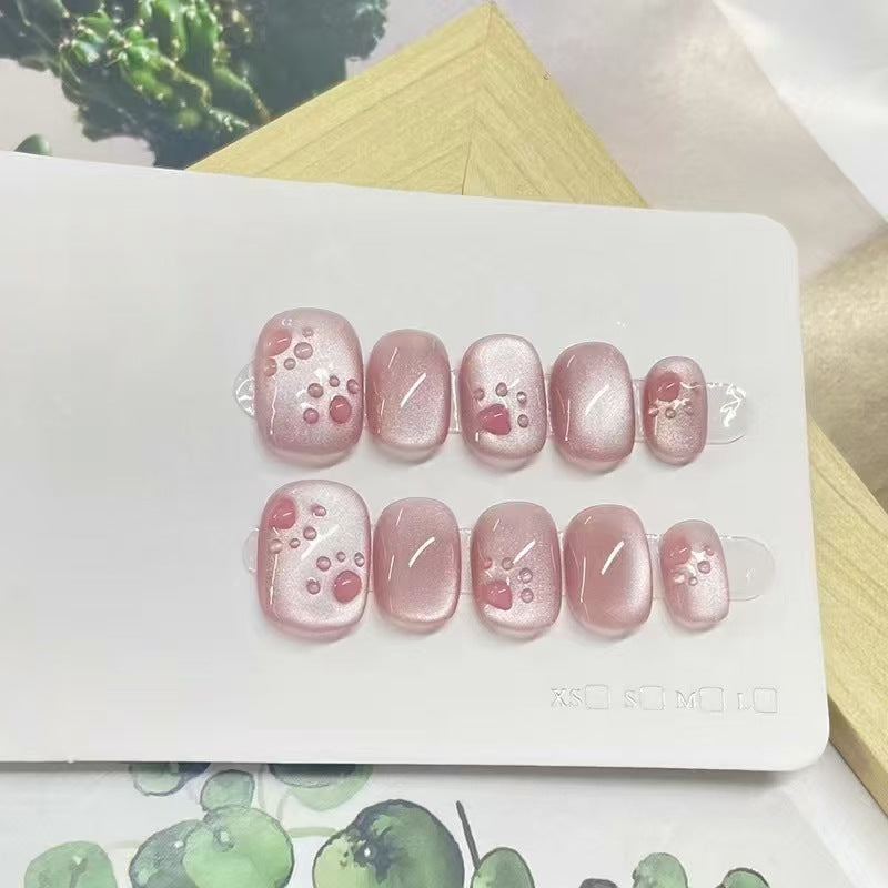 Artistic Gel Press-On Nails Bowlift