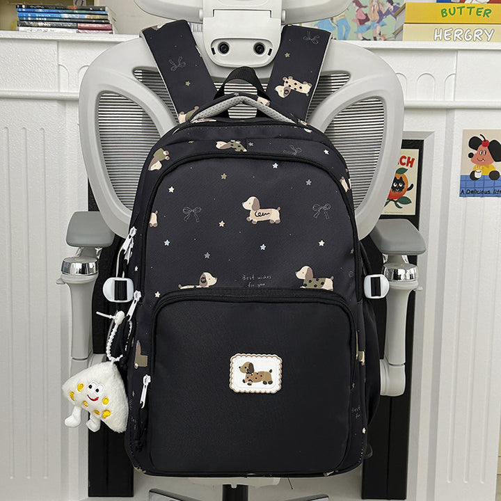 Playful Dog-Themed Backpack