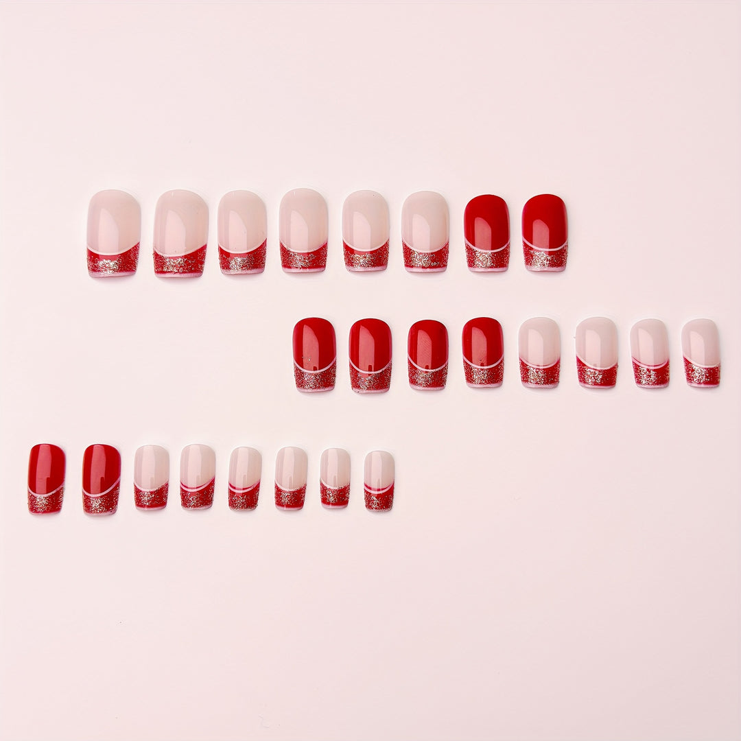 Elegant French Tip Nail Art Bowlift