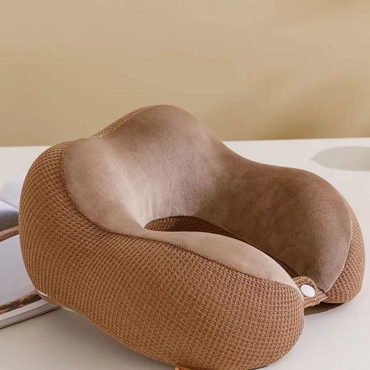 Ladies Ergonomic Neck Support Pillow with Relaxing Massage Function Bowlift