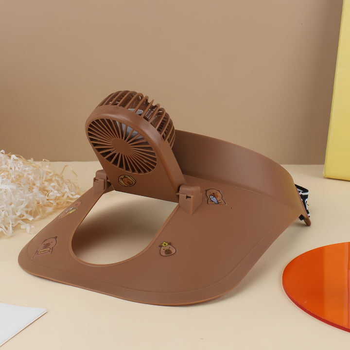 Women's Portable Neck Fan with Ergonomic Design Bowlift