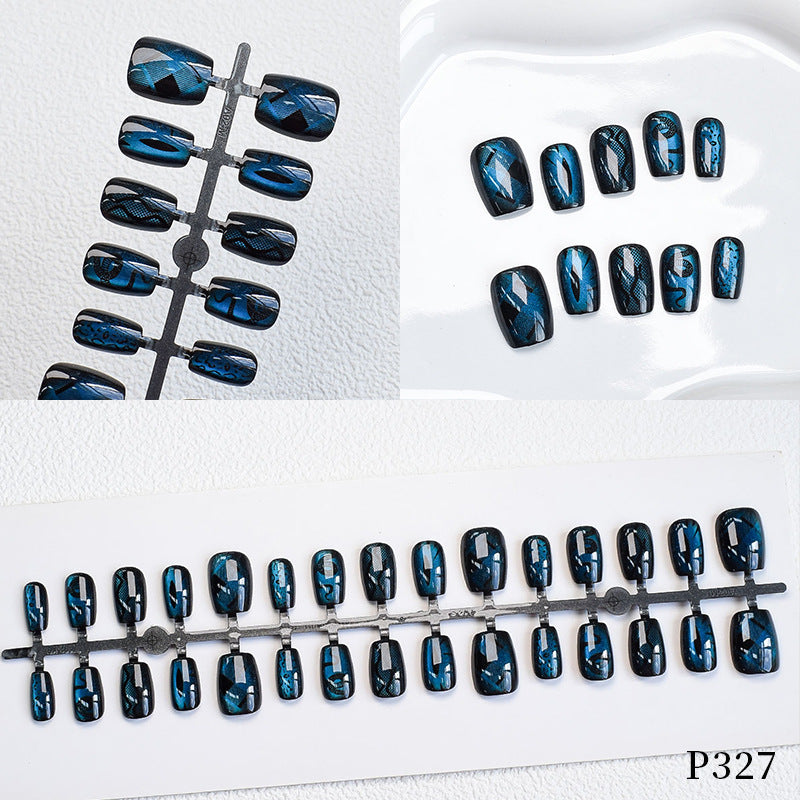 Artistic Press-On Nail Tips Bowlift