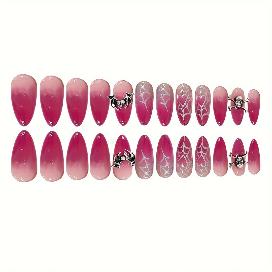 Gothic-Inspired Nail Art Extensions Bowlift