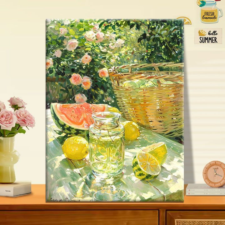 Nature-Inspired Still Life Canvas Art Bowlift