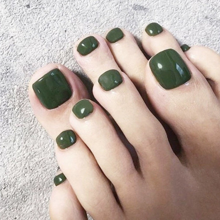 Premium Glossy Press-On Toenails Bowlift
