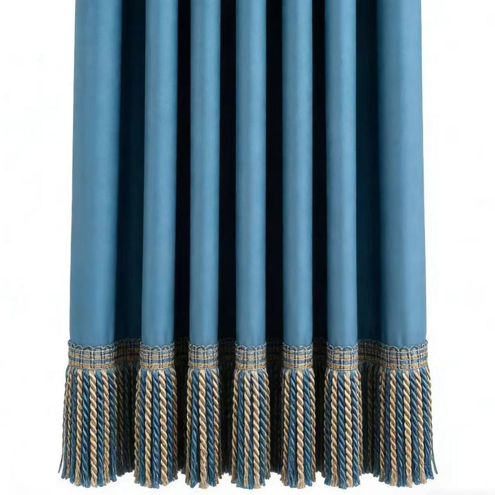 Noble curtain with fringe trim Bowlift
