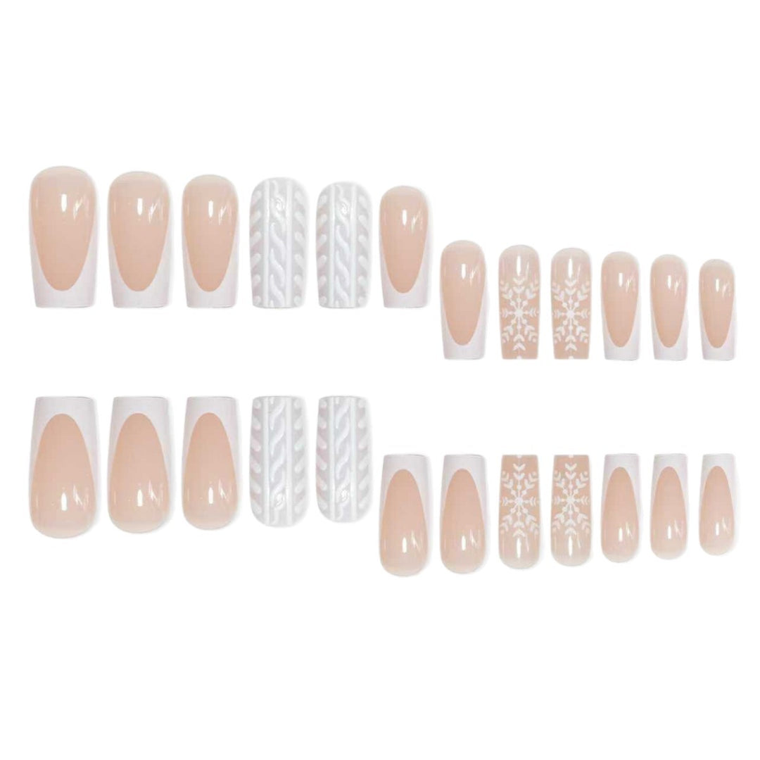 Seasonal French Tip Nail Art Set Bowlift