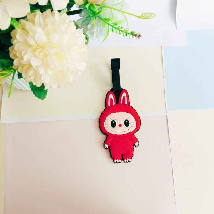 Unisex Cute Cartoon Bunny Luggage Tag Bowlift