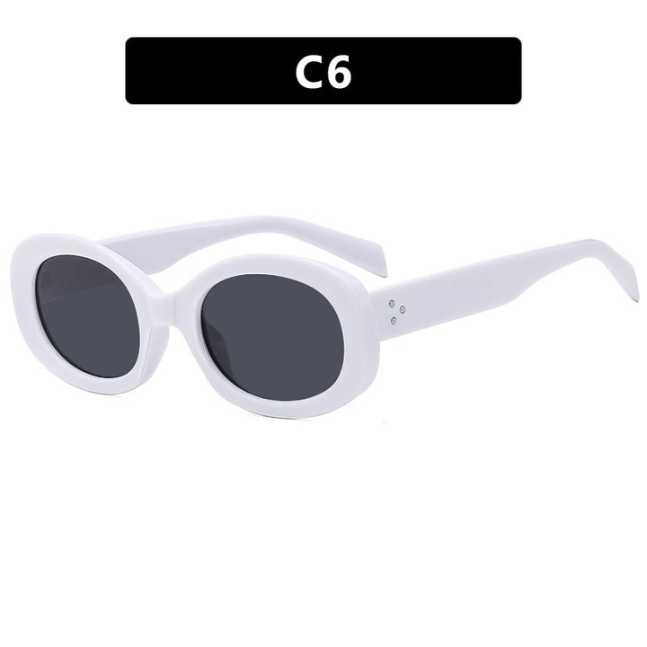 Ladies fashionable sunglasses in stylish oval design Bowlift