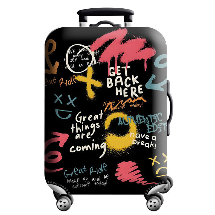 Unisex hard-shell suitcase with modern geometric design Bowlift