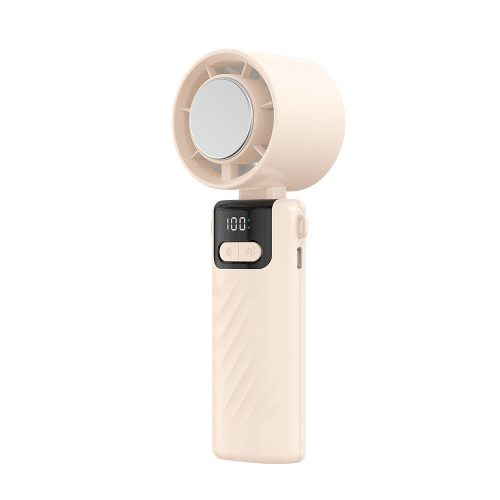 Unisex Portable Digital Handheld Cooling Fan Bowlift