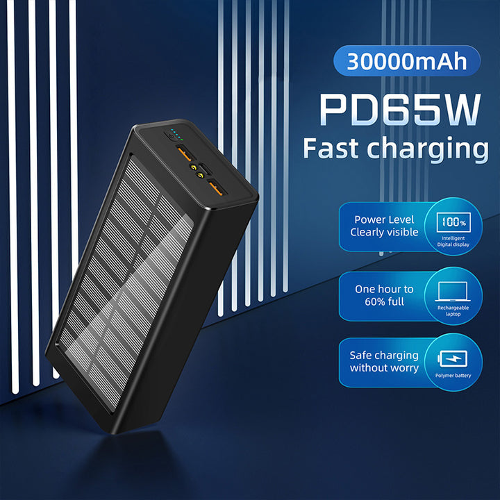 Solar-powered power bank Bowlift