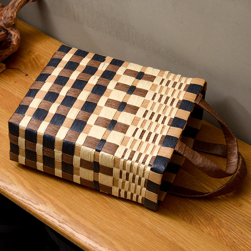 Handwoven shopping basket Bowlift
