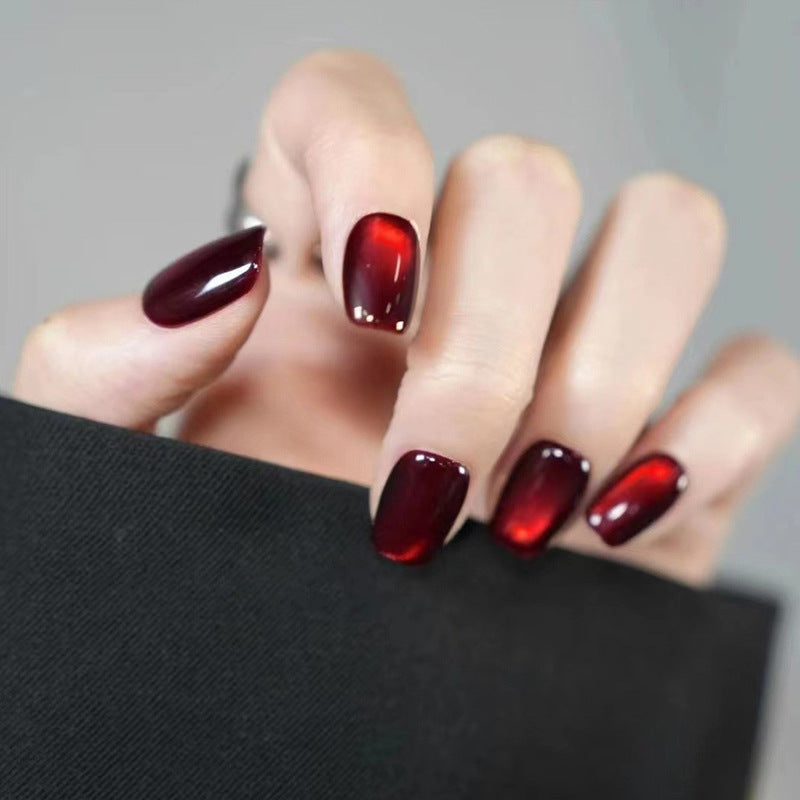 Elegant Sculpted Press-On Nails Bowlift