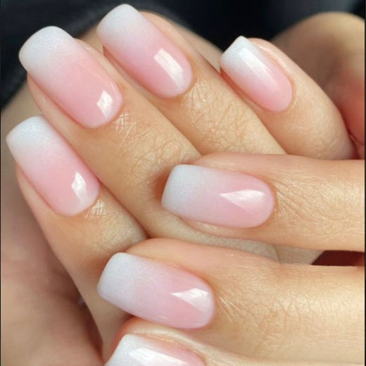Glossy Ombre Press-On Nails Bowlift