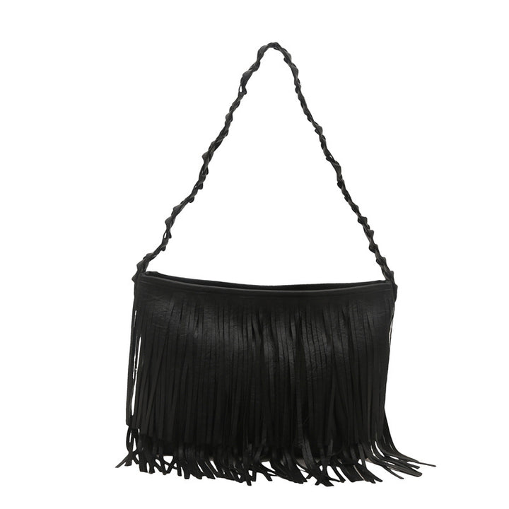 Bohemian Fringe Shoulder Bag Bowlift