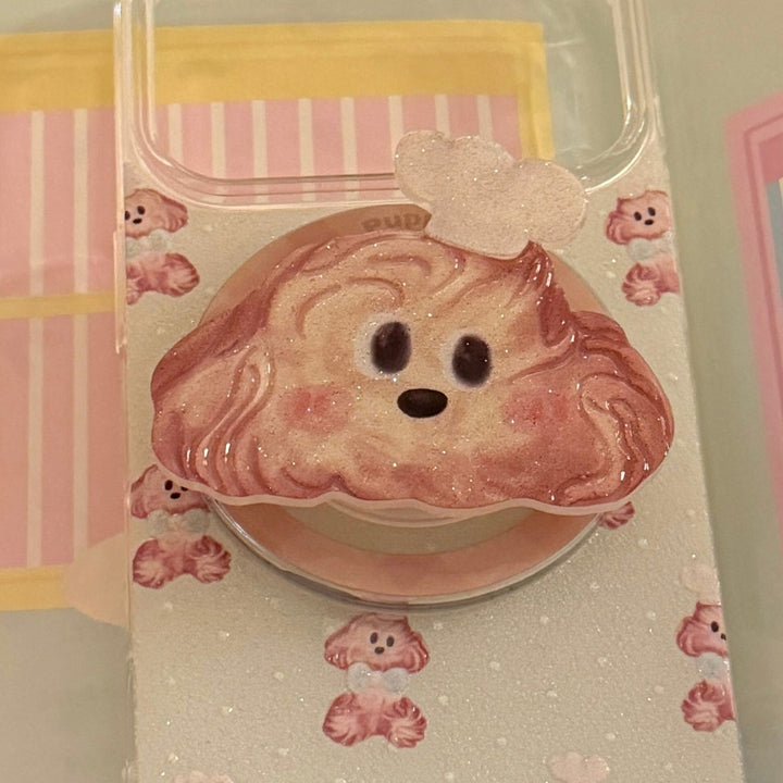 Kawaii Dog Smartphone Finger Holder Stand Bowlift