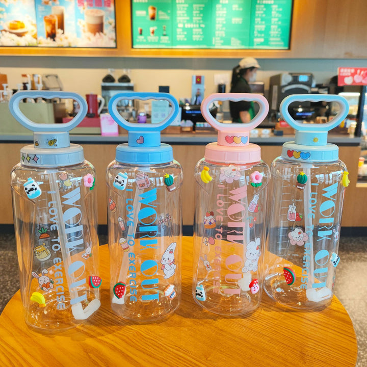 Ladies Creative Motivational Water Bottle Bowlift