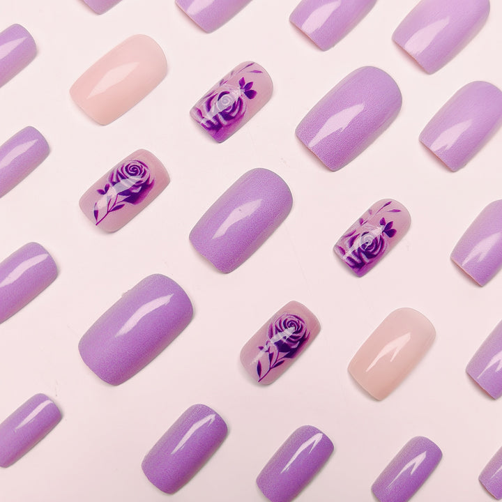 Premium Floral 3D Nail Art Bowlift