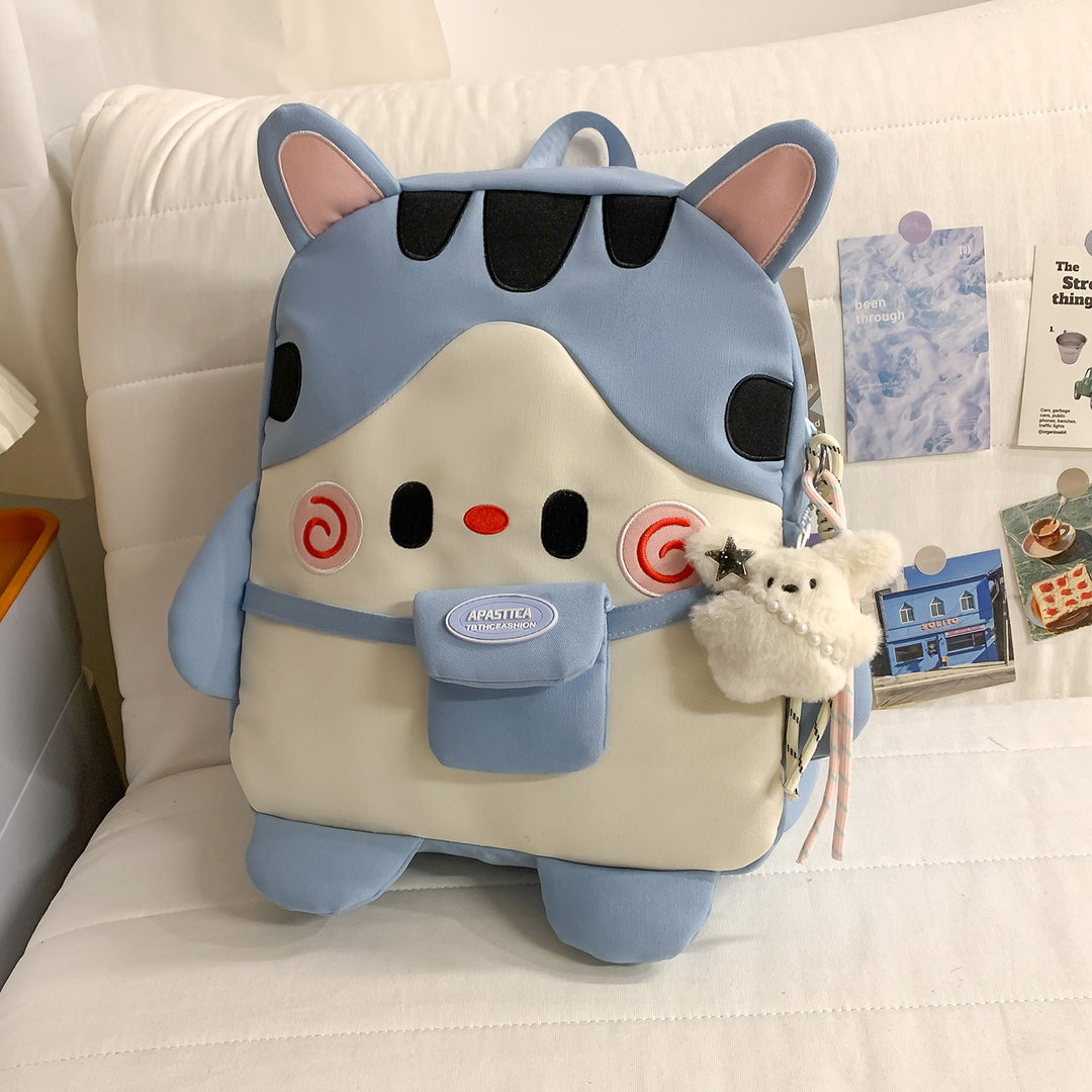 Plush Animal Backpack Bowlift