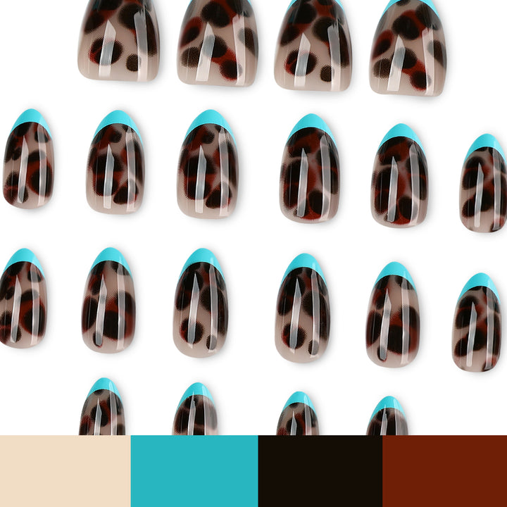 Artful Nail Art with Leopard Color Play Bowlift