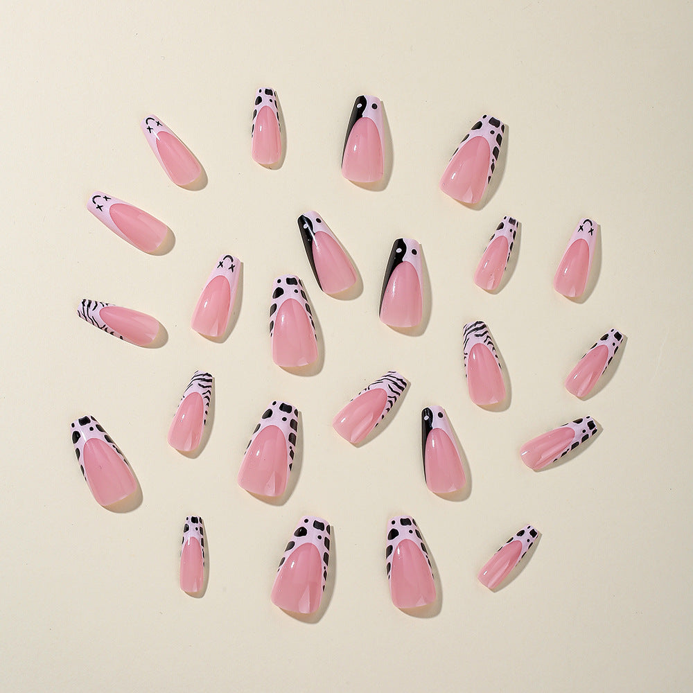 Artistic Animal Print Nail Art Extensions Bowlift