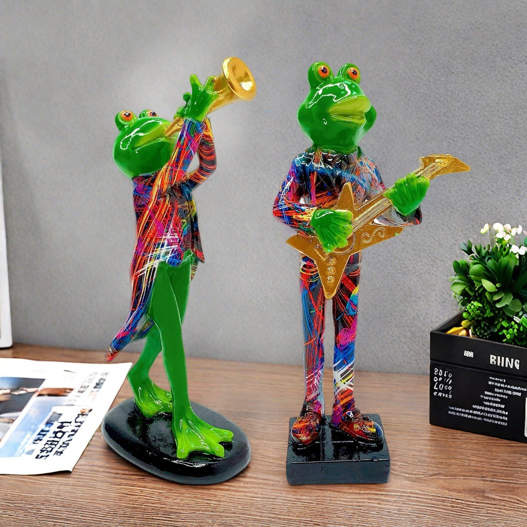 Musical Frog Figure Bowlift