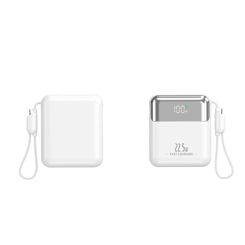 Power bank with high charging efficiency and intelligent LCD display Bowlift