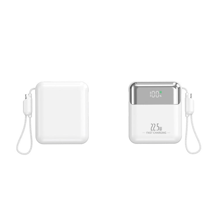 Power bank with high charging efficiency and intelligent LCD display Bowlift
