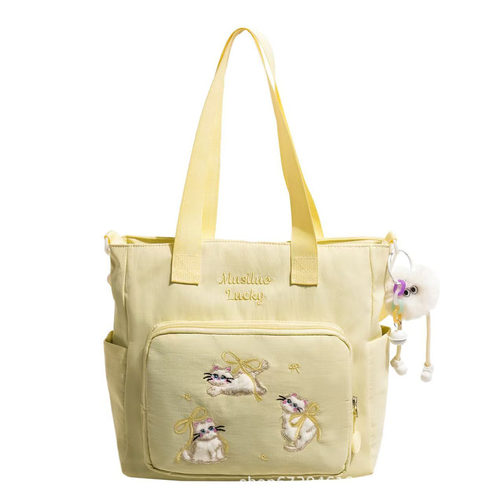 Cute Illustrated Tote Bag Bowlift