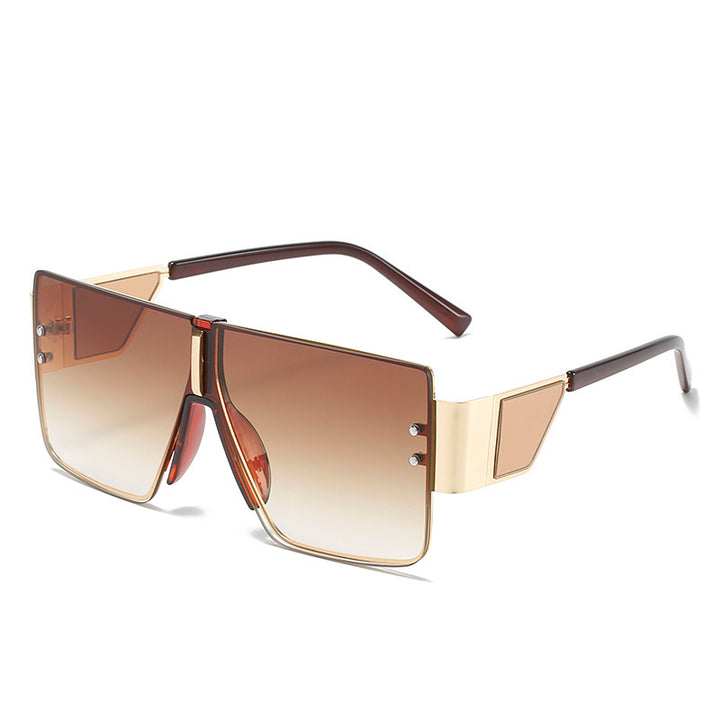 Ladies trendy oversized sunglasses with futuristic design Bowlift