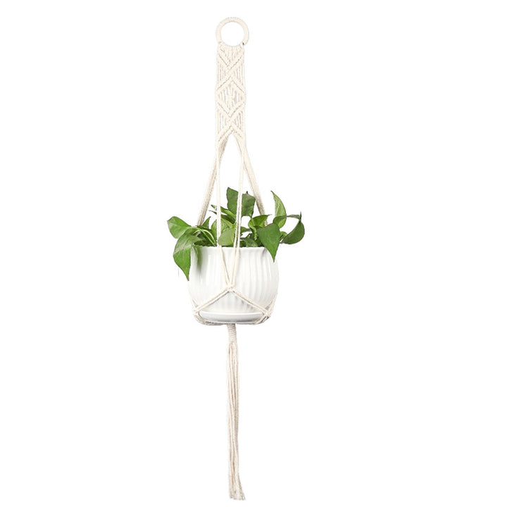 Plant-hanging macrame shelf Bowlift