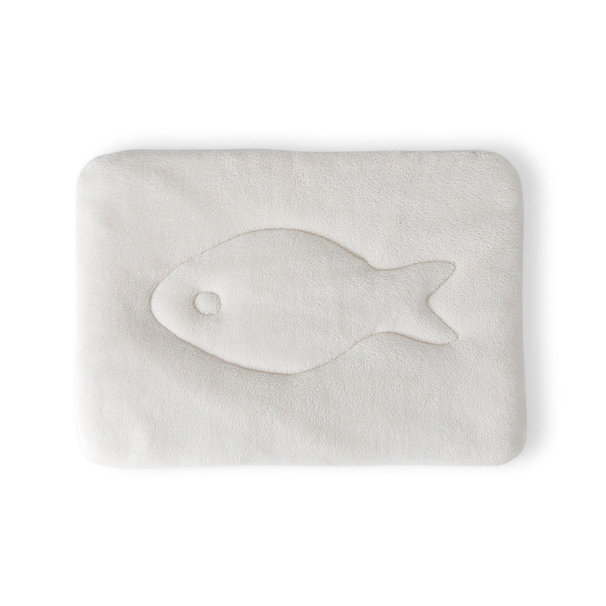Unisex soft pet mat with bone pattern Bowlift