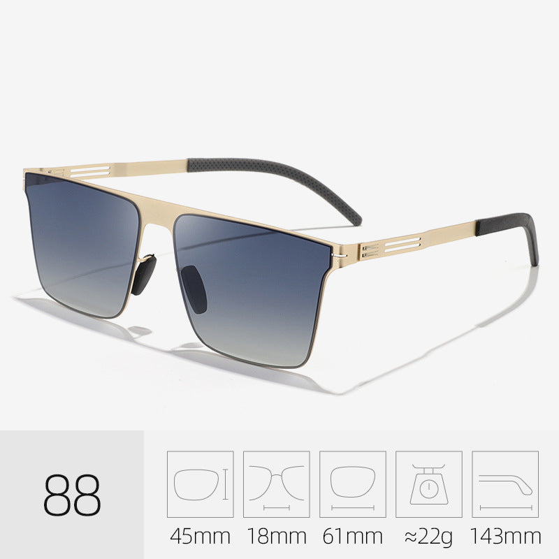 Modern Square Frame Sunglasses Bowlift