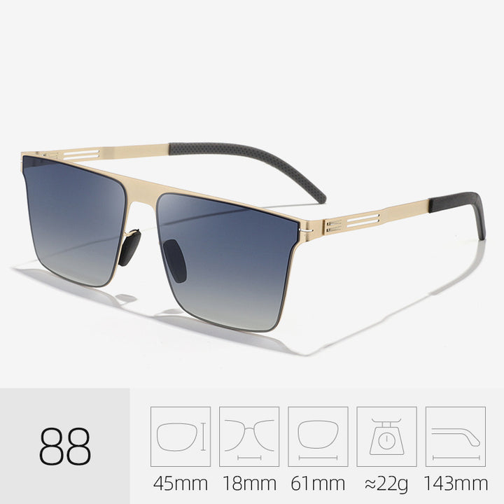 Modern Square Frame Sunglasses Bowlift