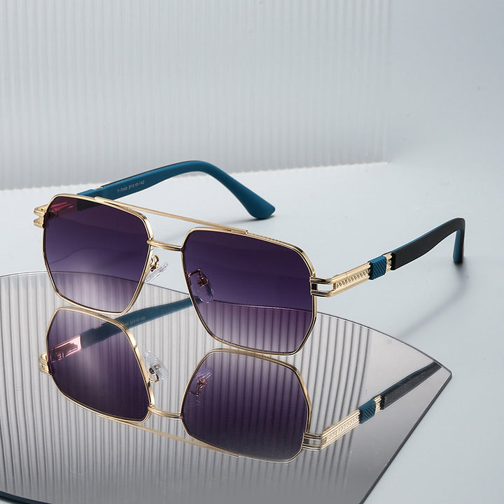 Men's sunglasses with high-quality metal frame and sporty accents Bowlift