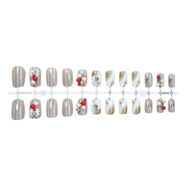 Decorative Press-On Nail Art Kit Bowlift